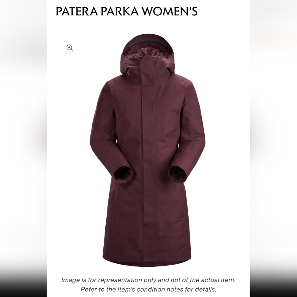 Final Price. Arc'teryx Womens Purple Patera Parka Xl